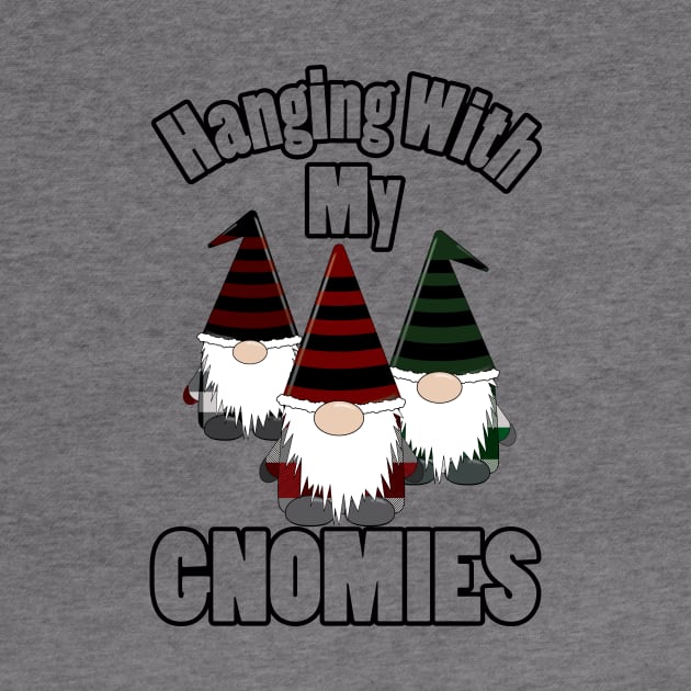 Hanging With My Gnomies Black by KevinWillms1